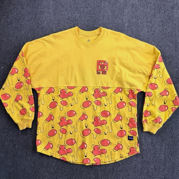 Disney Parks Disney Eats Walt Disney World Mickey Pizza Spirit Jersey Unisex M - Picture 2 of 8